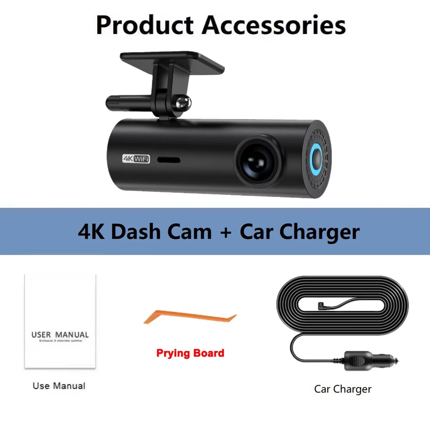 Premium Dash Cam - 4K Front View